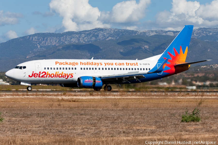 Jet2 Boeing 737-33V (G-GDFN) | Photo 489097