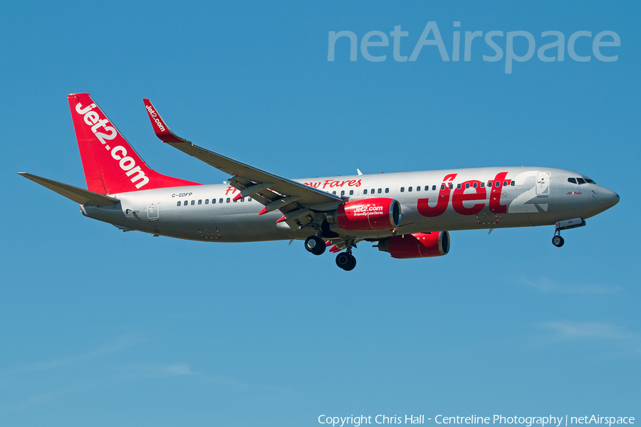 Jet2 Boeing 737-8Z9 (G-GDFP) | Photo 521254