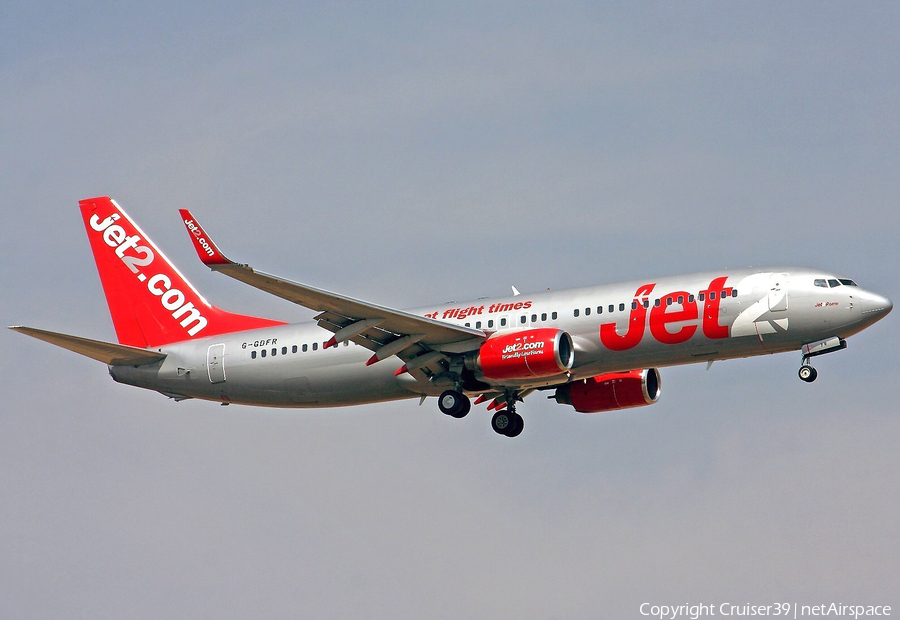 Jet2 Boeing 737-8Z9 (G-GDFR) | Photo 129583