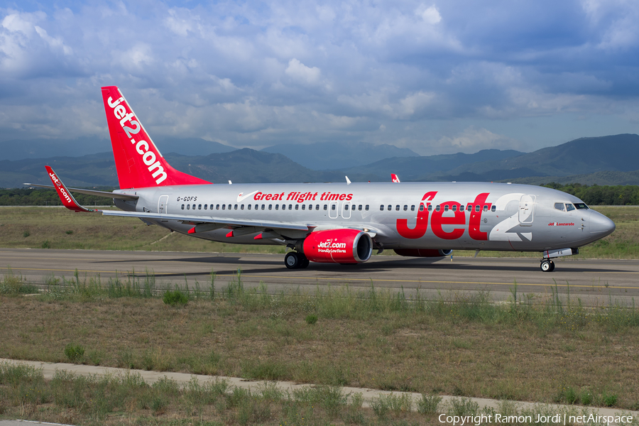 Jet2 Boeing 737-86N (G-GDFS) | Photo 184046