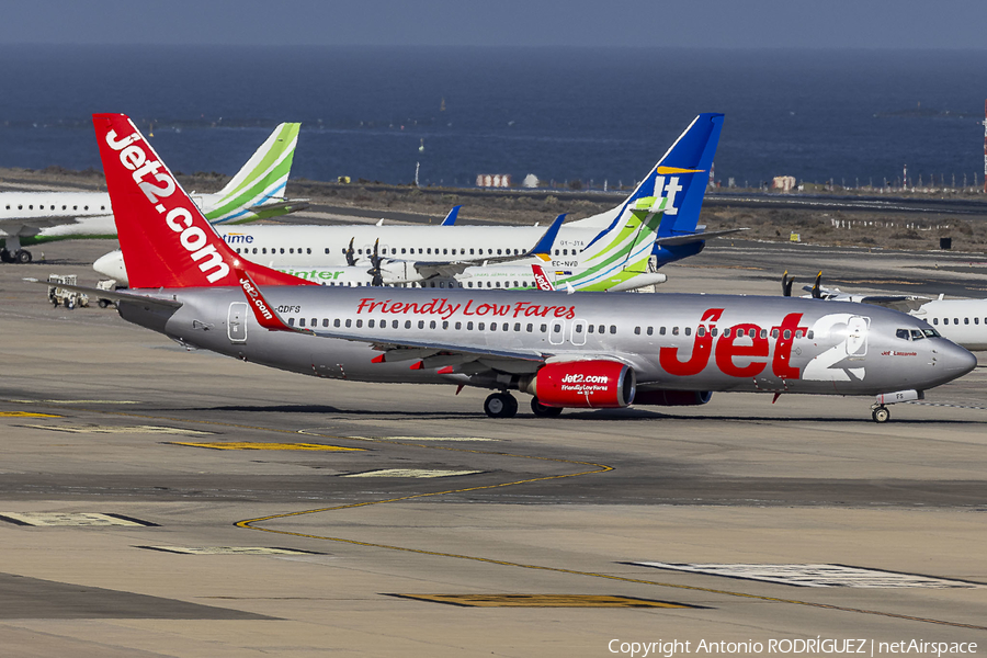 Jet2 Boeing 737-86N (G-GDFS) | Photo 666023