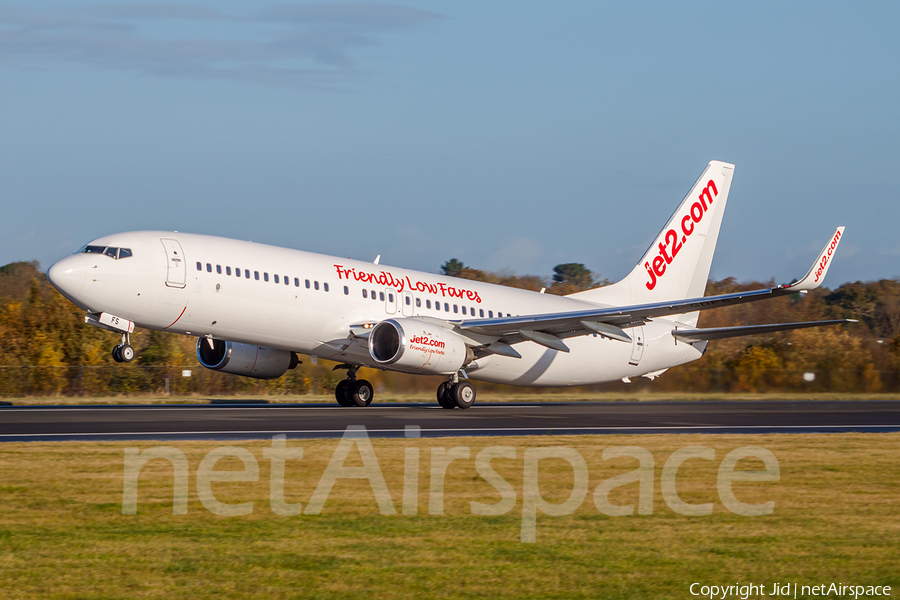 Jet2 Boeing 737-86N (G-GDFS) | Photo 60046