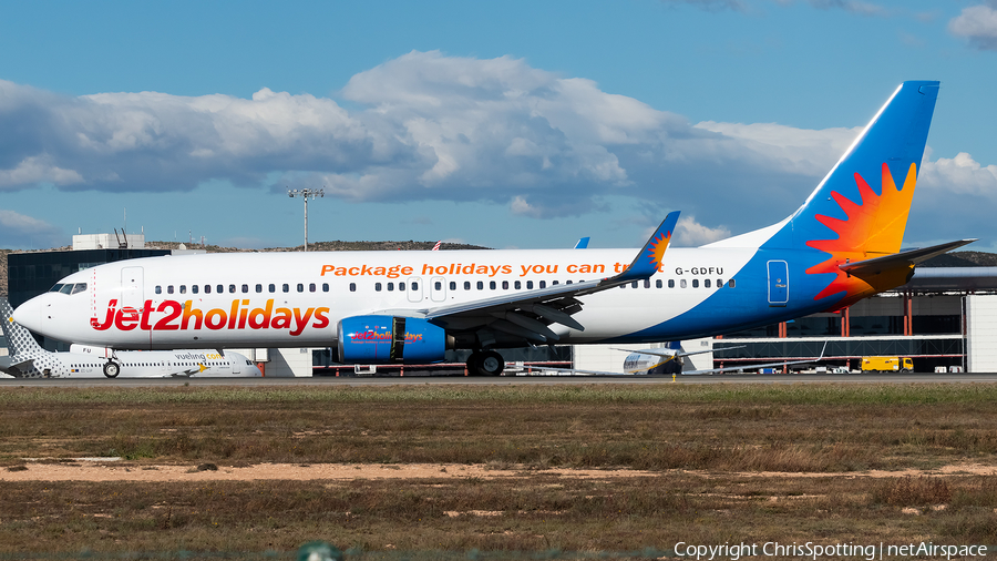 Jet2 Boeing 737-8K5 (G-GDFU) | Photo 292558