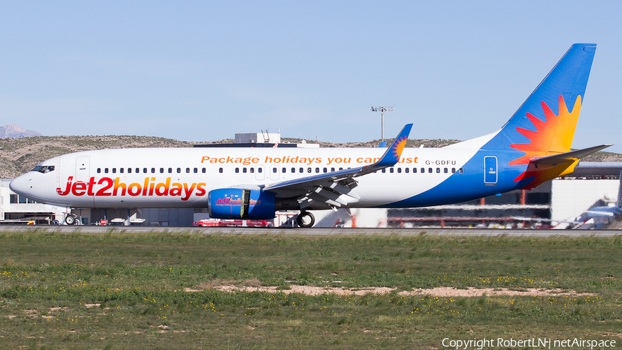 Jet2 Boeing 737-8K5 (G-GDFU) | Photo 591182