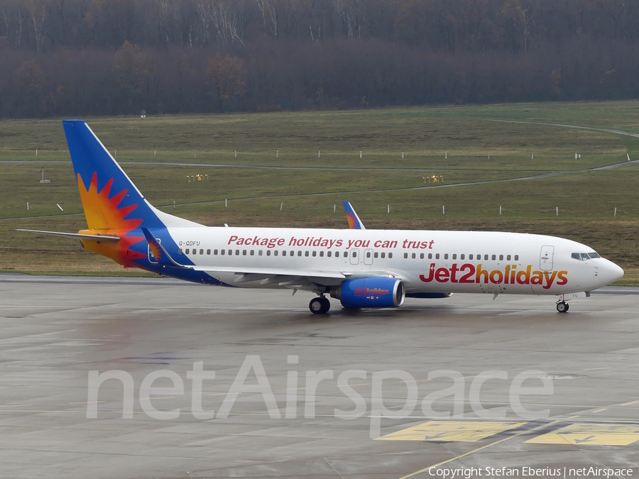 Jet2 Boeing 737-8K5 (G-GDFU) | Photo 602323