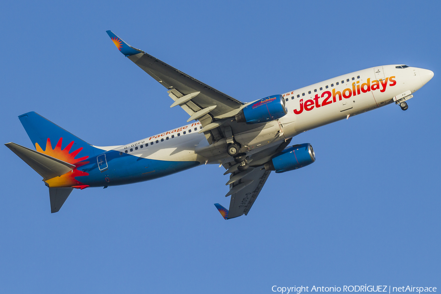 Jet2 Boeing 737-8K5 (G-GDFU) | Photo 138351