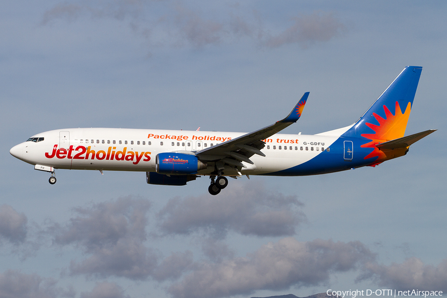 Jet2 Boeing 737-8K5 (G-GDFU) | Photo 520943