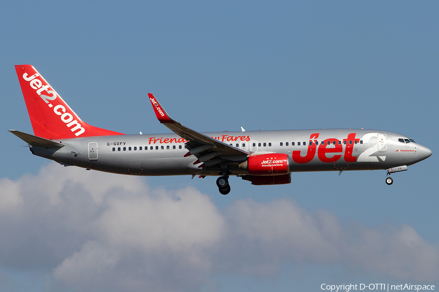 Jet2 Boeing 737-85F (G-GDFV) | Photo 264580