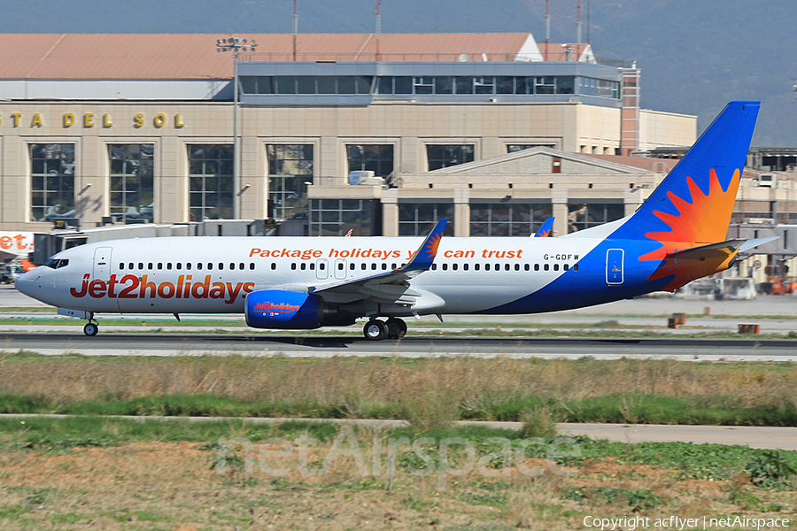 Jet2 Boeing 737-8K5 (G-GDFW) | Photo 306388