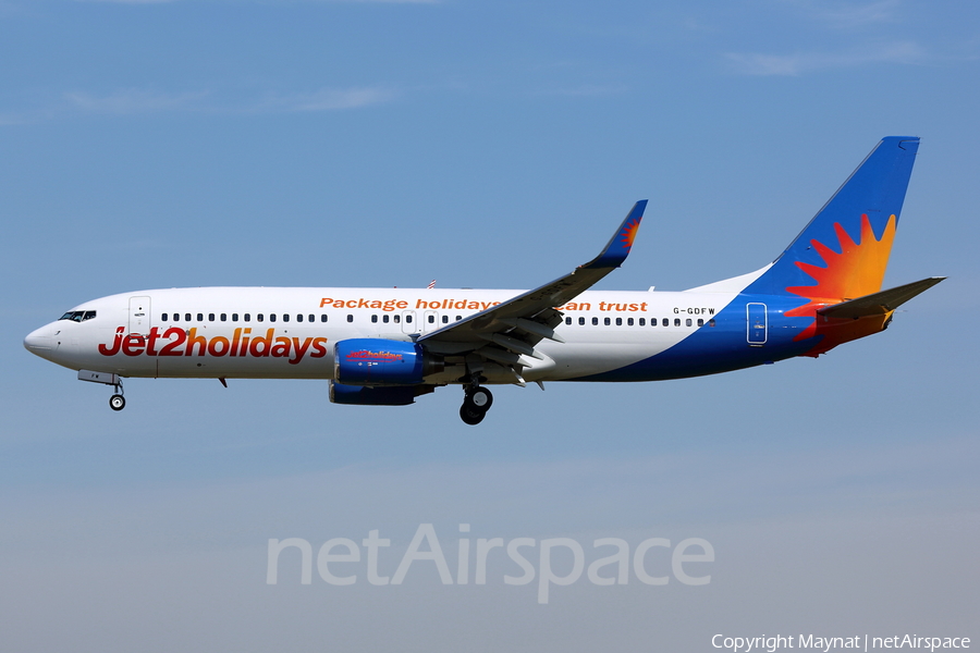 Jet2 Boeing 737-8K5 (G-GDFW) | Photo 146394