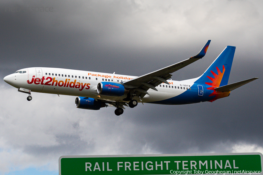 Jet2 Boeing 737-8K5 (G-GDFW) | Photo 397677