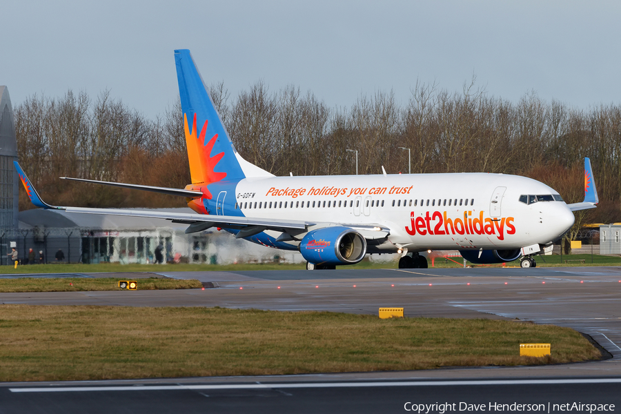 Jet2 Boeing 737-8K5 (G-GDFW) | Photo 210174