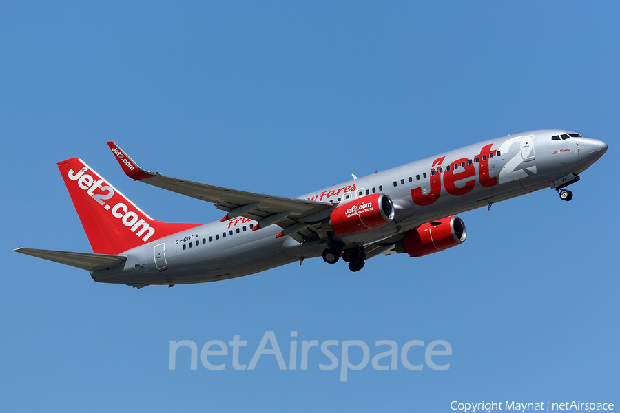 Jet2 Boeing 737-8K5 (G-GDFX) | Photo 181782