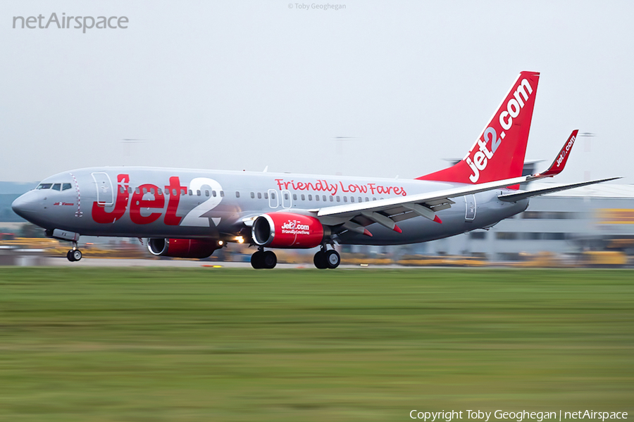 Jet2 Boeing 737-8K5 (G-GDFX) | Photo 413664