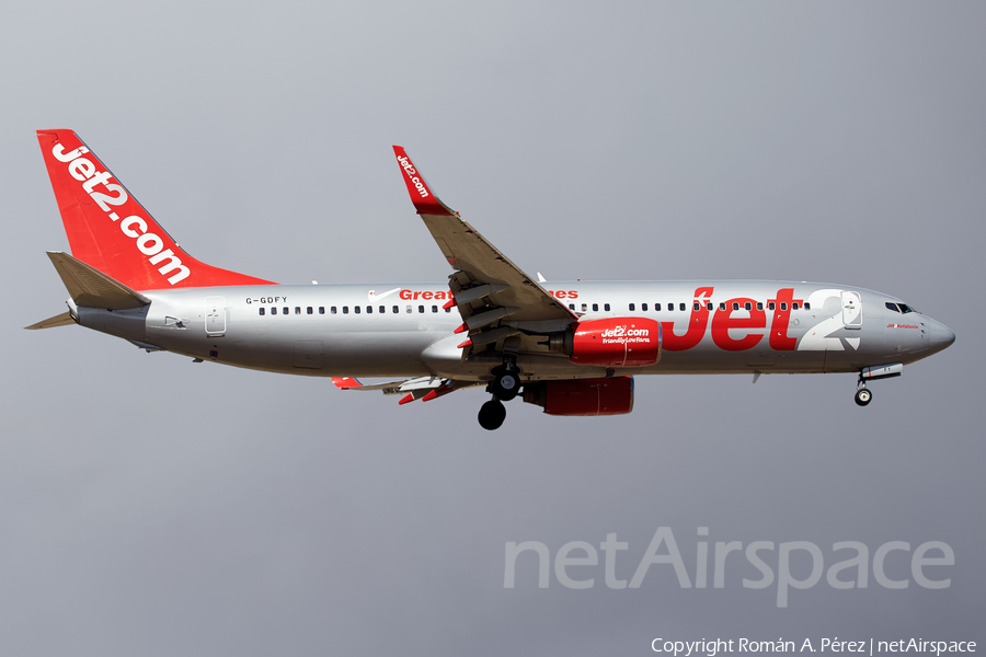 Jet2 Boeing 737-86Q (G-GDFY) | Photo 282897