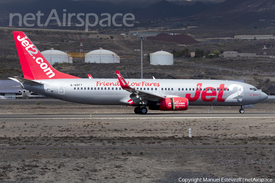 Jet2 Boeing 737-86Q (G-GDFY) | Photo 410296