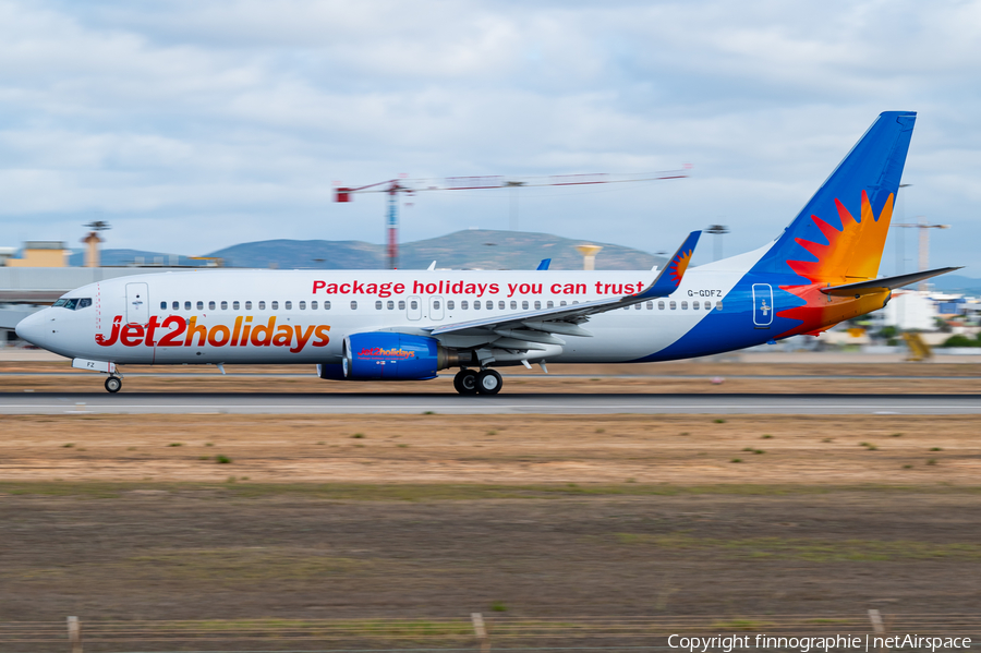 Jet2 Boeing 737-86Q (G-GDFZ) | Photo 645703
