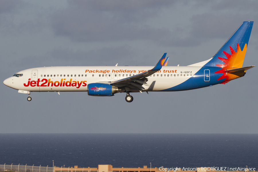 Jet2 Boeing 737-86Q (G-GDFZ) | Photo 162812