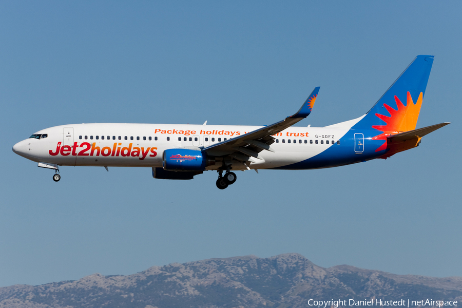 Jet2 Boeing 737-86Q (G-GDFZ) | Photo 502183