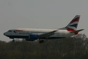 British Airways Boeing 737-505 (G-GFFB) at  Luxembourg - Findel, Luxembourg