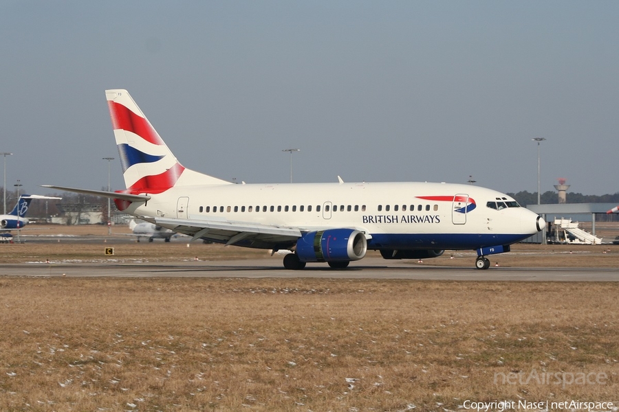 British Airways Boeing 737-59D (G-GFFD) | Photo 279060