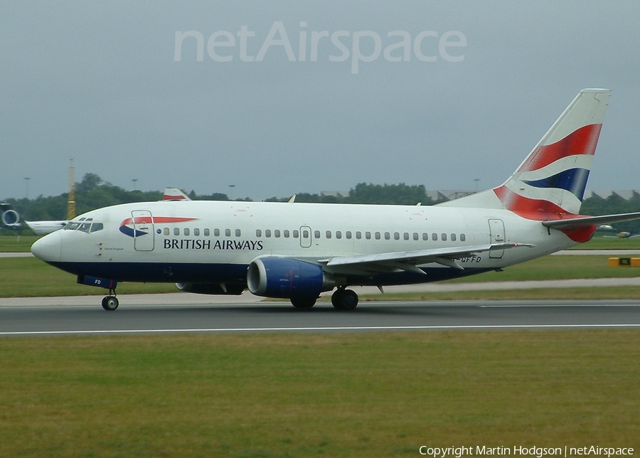 British Airways Boeing 737-59D (G-GFFD) | Photo 102546