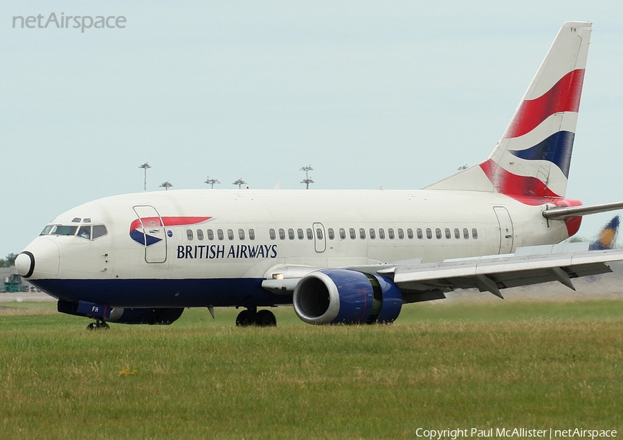 British Airways Boeing 737-5H6 (G-GFFH) | Photo 5156