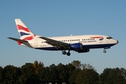 British Airways Boeing 737-5H6 (G-GFFH) at  Hannover - Langenhagen, Germany