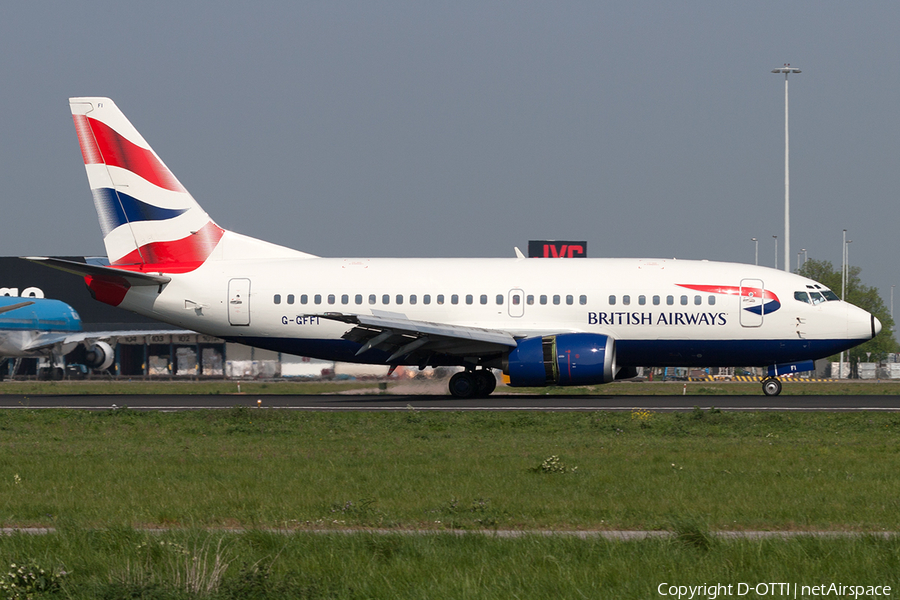 British Airways Boeing 737-528 (G-GFFI) | Photo 199057