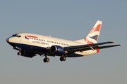 British Airways Boeing 737-528 (G-GFFI) at  Luxembourg - Findel, Luxembourg