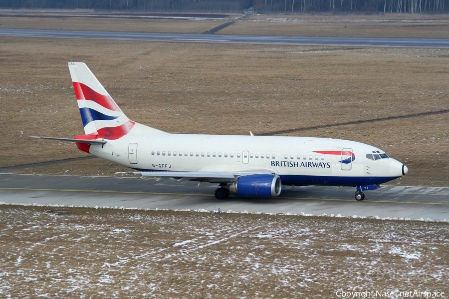 British Airways Boeing 737-5H6 (G-GFFJ) | Photo 279014