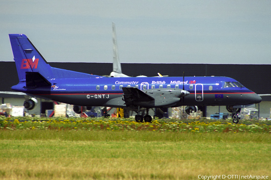 British Midland Airways - BMA SAAB 340B (G-GNTJ) | Photo 344093