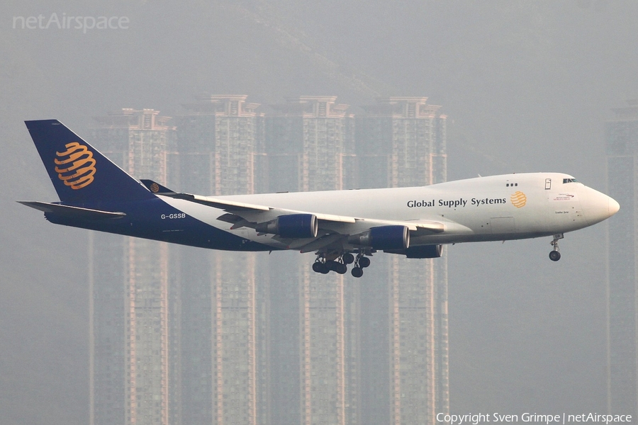 Global Supply Systems Boeing 747-47UF (G-GSSB) | Photo 9542