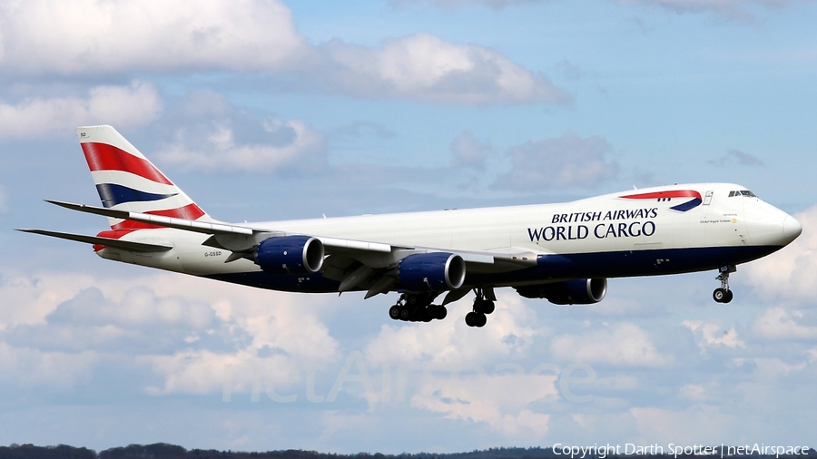 British Airways World Cargo Boeing 747-87UF (G-GSSD) | Photo 206199
