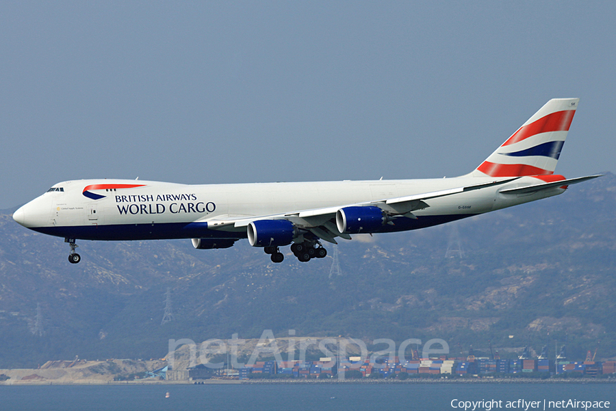 British Airways World Cargo Boeing 747-87UF (G-GSSE) | Photo 368993