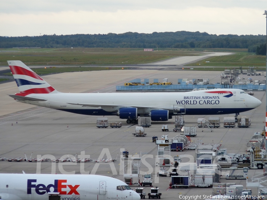 British Airways World Cargo Boeing 747-87UF (G-GSSF) | Photo 264183