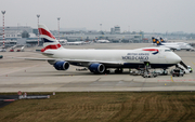 British Airways World Cargo Boeing 747-87UF (G-GSSF) at  Dusseldorf - International, Germany