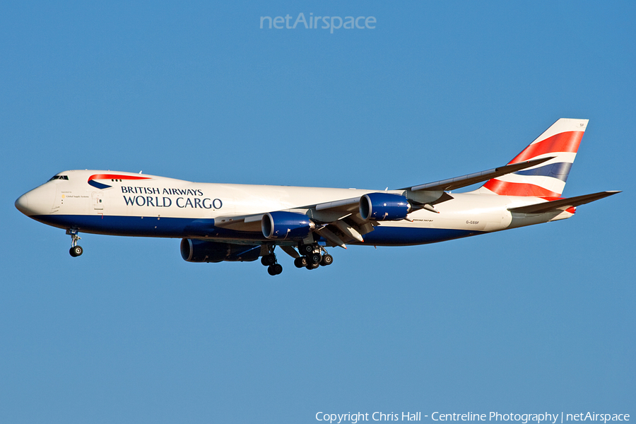 British Airways World Cargo Boeing 747-87UF (G-GSSF) | Photo 8250