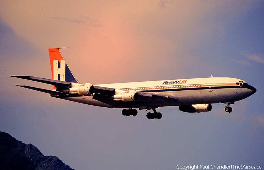 HeavyLift Cargo Airlines Boeing 707-324C (G-HEVY) | Photo 65095