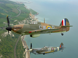 (Private) Hawker Hurricane Mk I (G-HITT) at  In Flight, United Kingdom