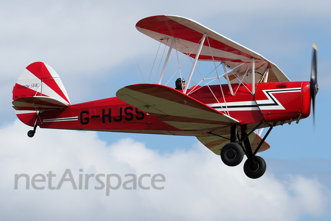(Private) Stampe et Vertongen SV.4C (G-HJSS) at  Duxford, United Kingdom