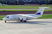 Flightline BAe Systems BAe-146-200 (G-HWPB) at  Zurich - Kloten, Switzerland