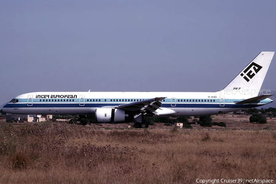 Inter European Airways Boeing 757-236 (G-IEAD) | Photo 567035