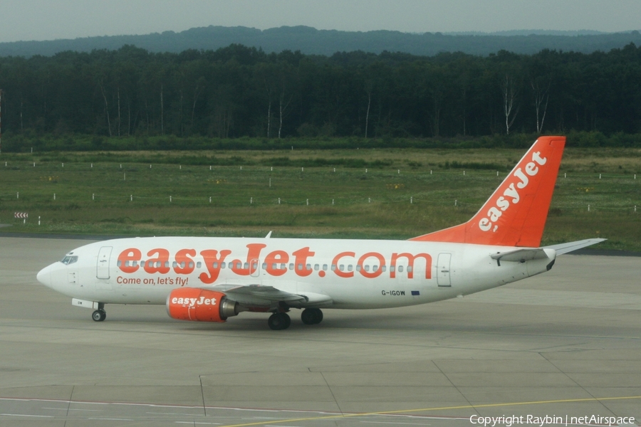 easyJet Boeing 737-3Y0 (G-IGOW) | Photo 548454