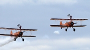 Aerosuperbatics Boeing Stearman A75N1 (G-IIYI) at  Duxford, United Kingdom