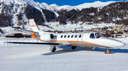 (Private) Cessna 550 Citation Bravo (G-IPLY) at  Samedan - St. Moritz, Switzerland