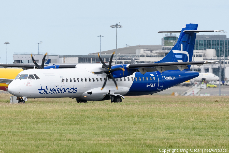 FlyBe (Blue Islands) ATR 72-500 (G-ISLK) | Photo 518088