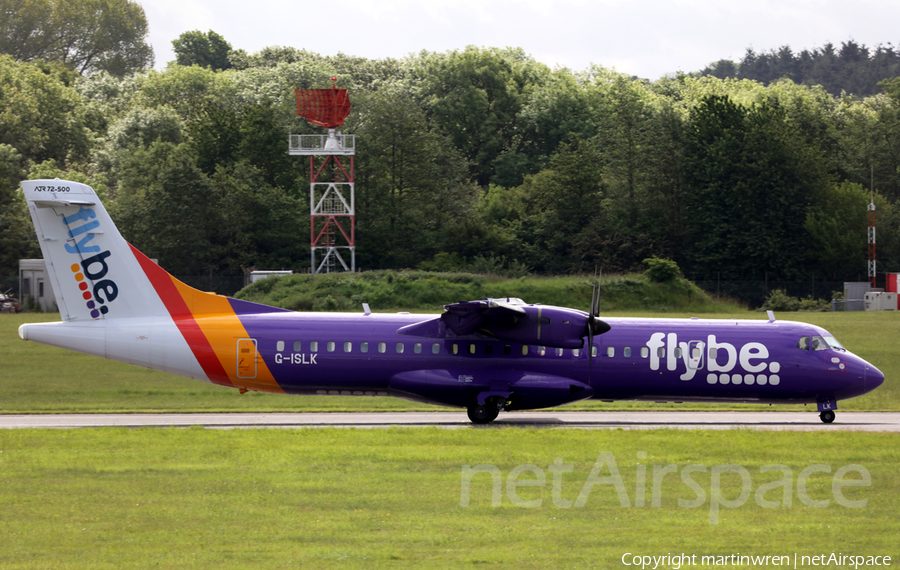 FlyBe (Blue Islands) ATR 72-500 (G-ISLK) | Photo 226190