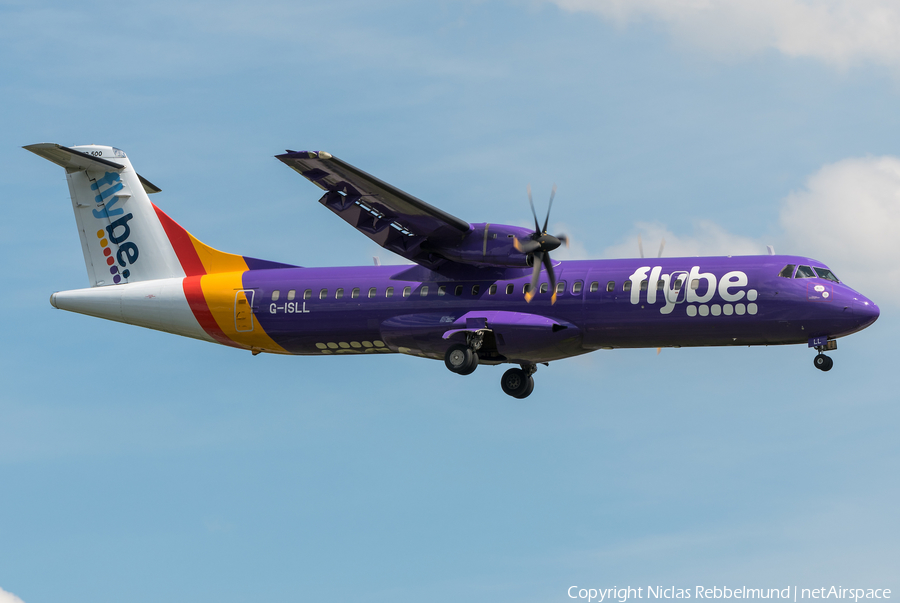 FlyBe (Blue Islands) ATR 72-500 (G-ISLL) | Photo 327094