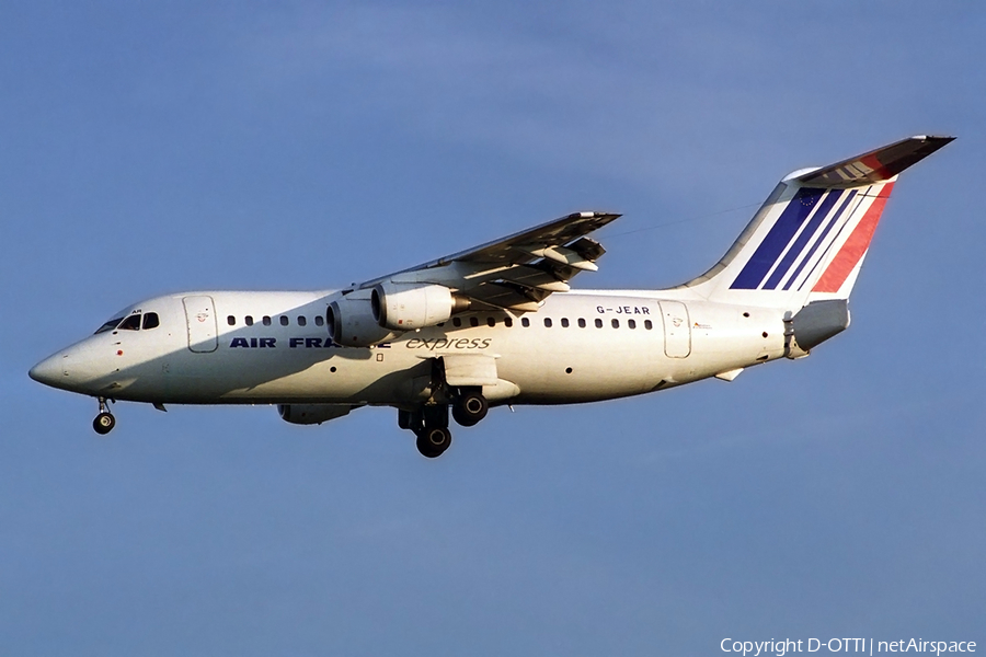 Air France (Jersey European Airways) BAe Systems BAe-146-200A (G-JEAR) | Photo 287838